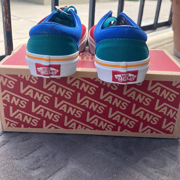 COLORFUL Kid Vans size 2.5 - Picture 6 of 15